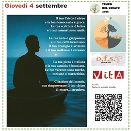 Giovedì 4 settembre 2025